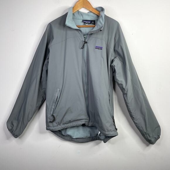 Patagonia Vintage Zephur Lightweight Softshell Light Zip Jacket Gray mens XL - Picture 1 of 12